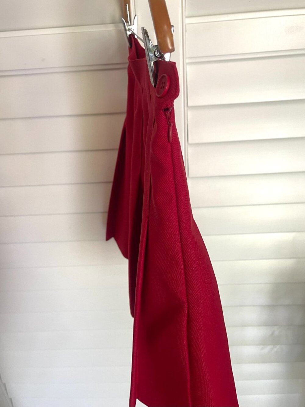 *Vintage* American Apparel Tennis Cheerleader Skirt in Red Size Large - Picture 12 of 16